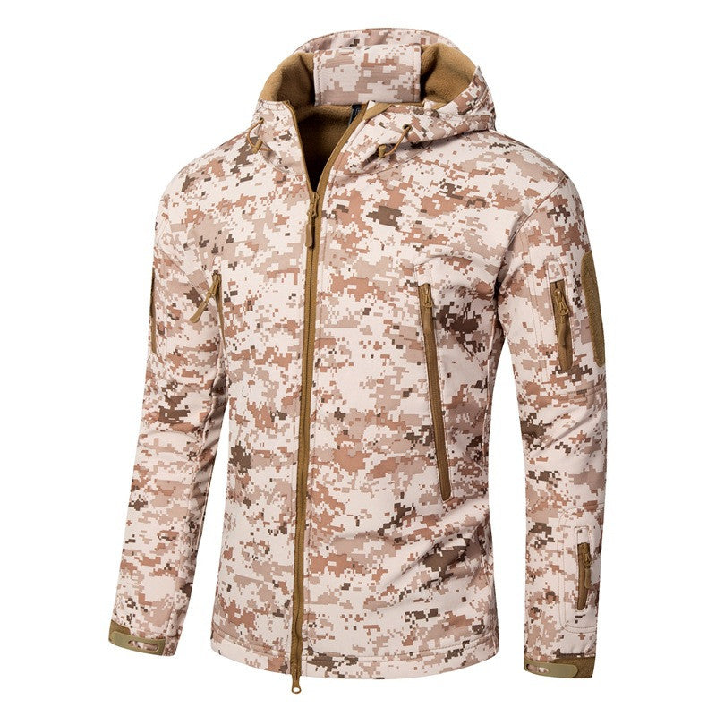 Men's Warm Camouflage Tactical Jacket by Arizona Desert Gear