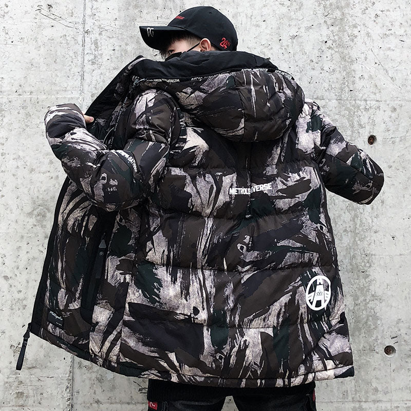 Camouflage Cotton Jacket Men Casual Wear by Arizona Desert Gear