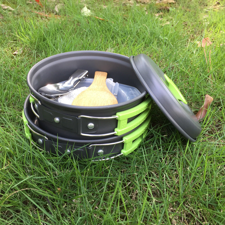 1–2 Person Outdoor Camping Cookware Set by Arizona Desert Gear