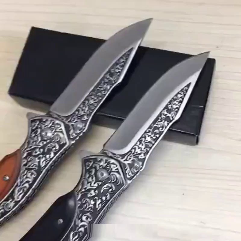 Multifunctional Outdoor Survival Tactical Hunting Knife by Arizona Desert Gear