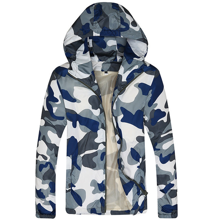 Men's Slim Camouflage Fashion Jacket by Arizona Desert Gear