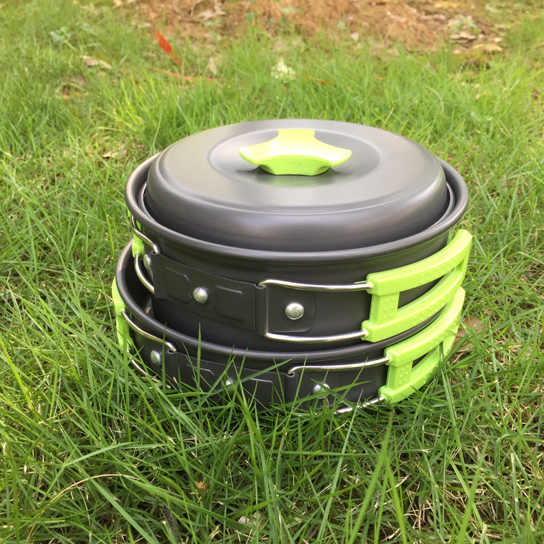 1–2 Person Outdoor Camping Cookware Set by Arizona Desert Gear