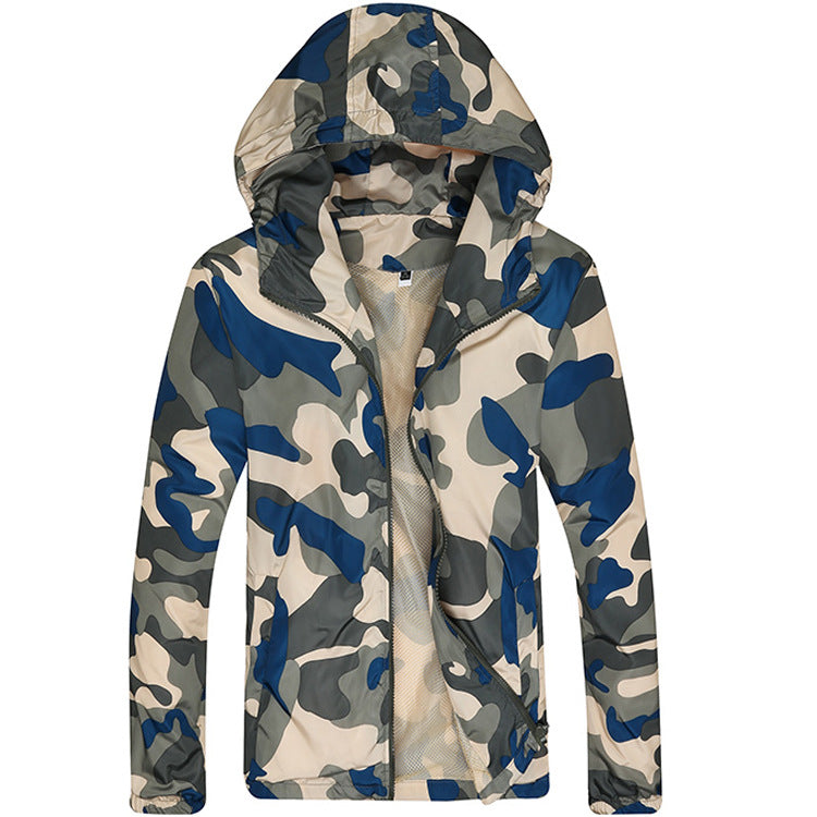 Men's Slim Camouflage Fashion Jacket by Arizona Desert Gear