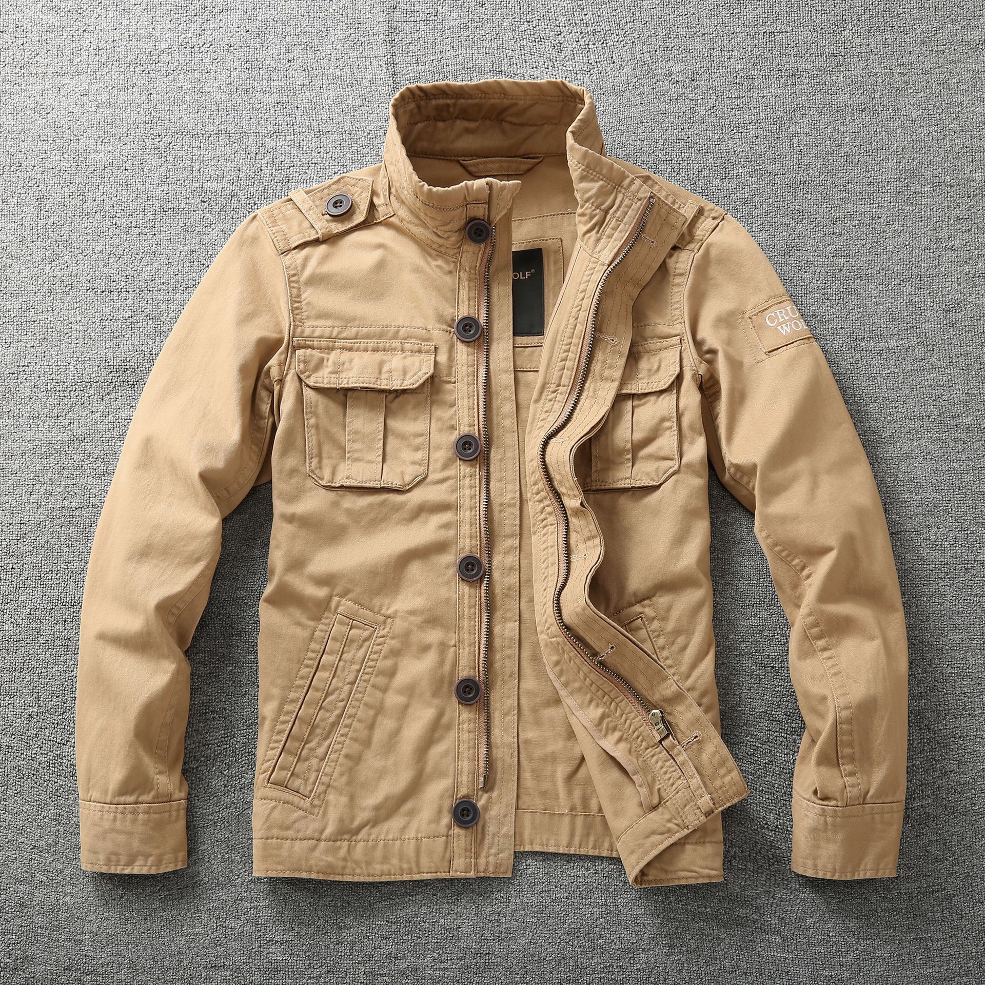 Autumn Camouflage Work Jacket For Men Outdoor Wear by Arizona Desert Gear