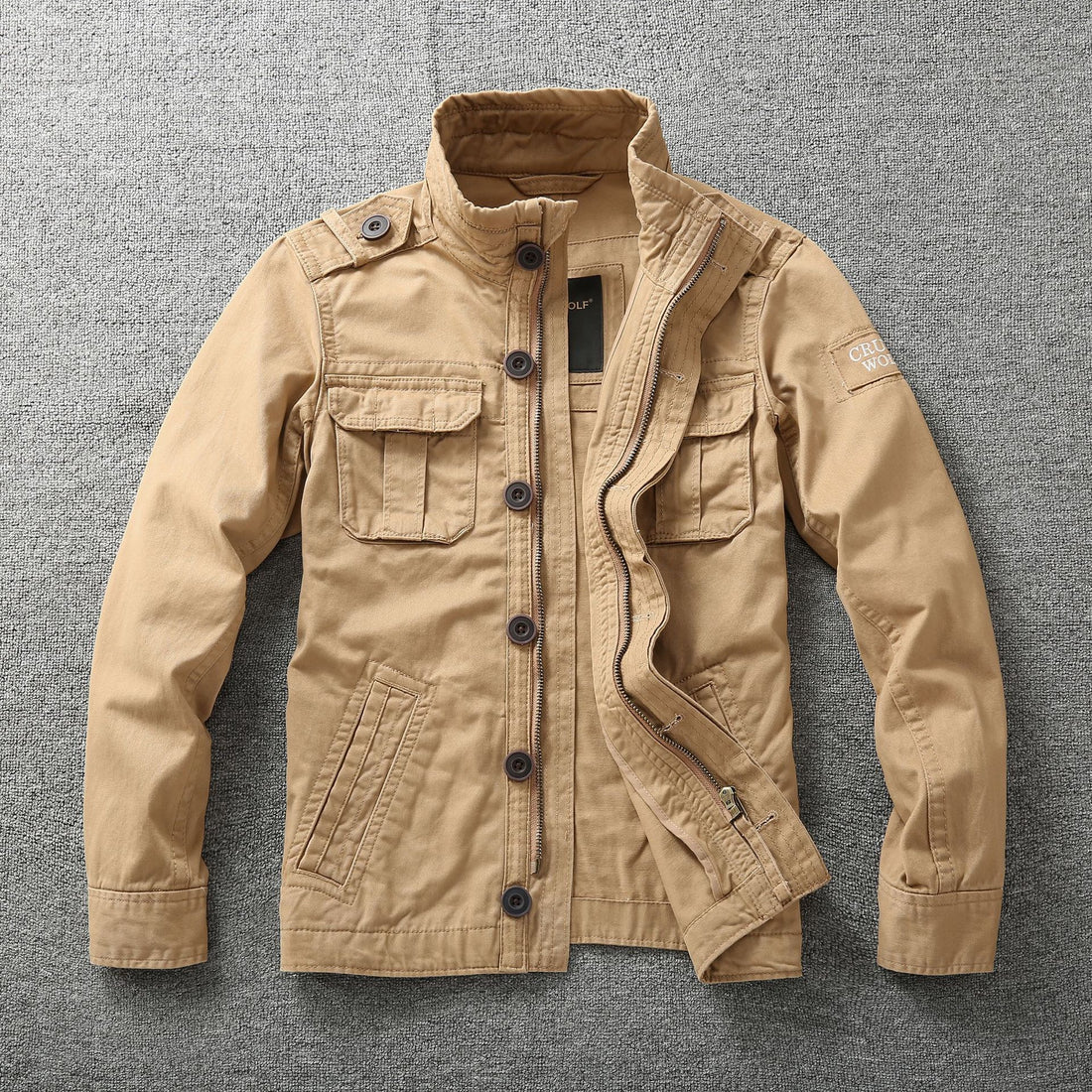 Autumn Camouflage Work Jacket For Men Outdoor Wear by Arizona Desert Gear