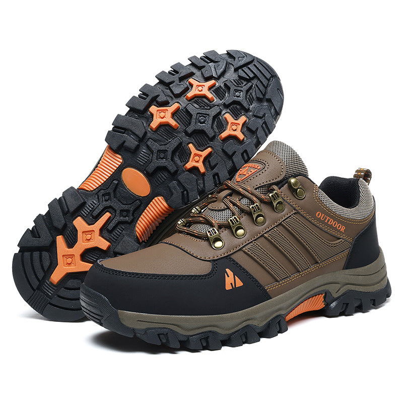Men's Low-Top Hiking Boots Casual Lace-Up Sneakers Outdoor Fall by Arizona Desert Gear