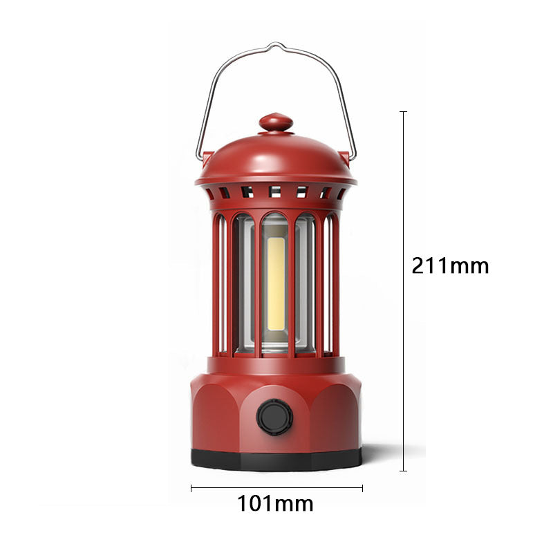 Retro COB Portable Camping Tent Lantern by Arizona Desert Gear
