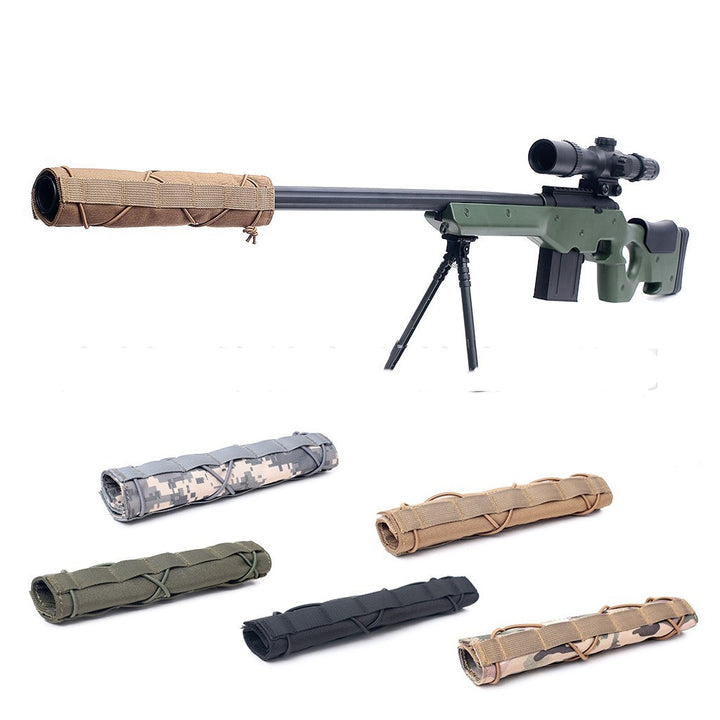 Outdoor Hunting Camo Silencer Protection Storage Bag Cover by Arizona Desert Gear
