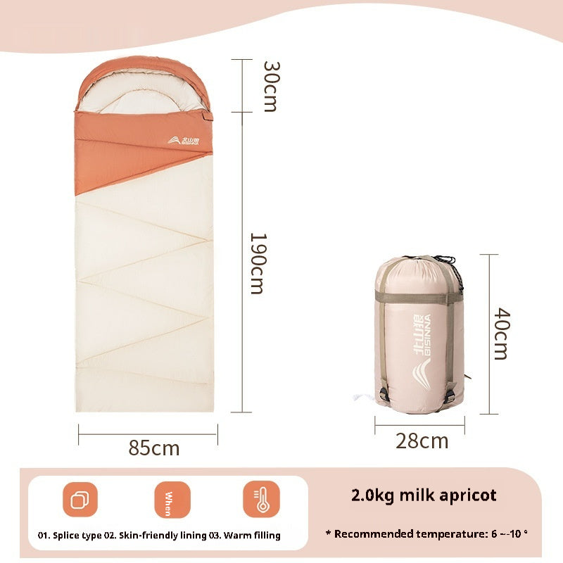 Thickened Cold Protection Warm Camping Sleeping Bag by Arizona Desert Gear