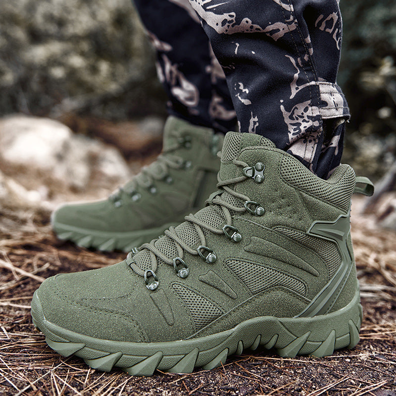 Men's Combat Training Boots Outdoor Hiking Shoes by Arizona Desert Gear