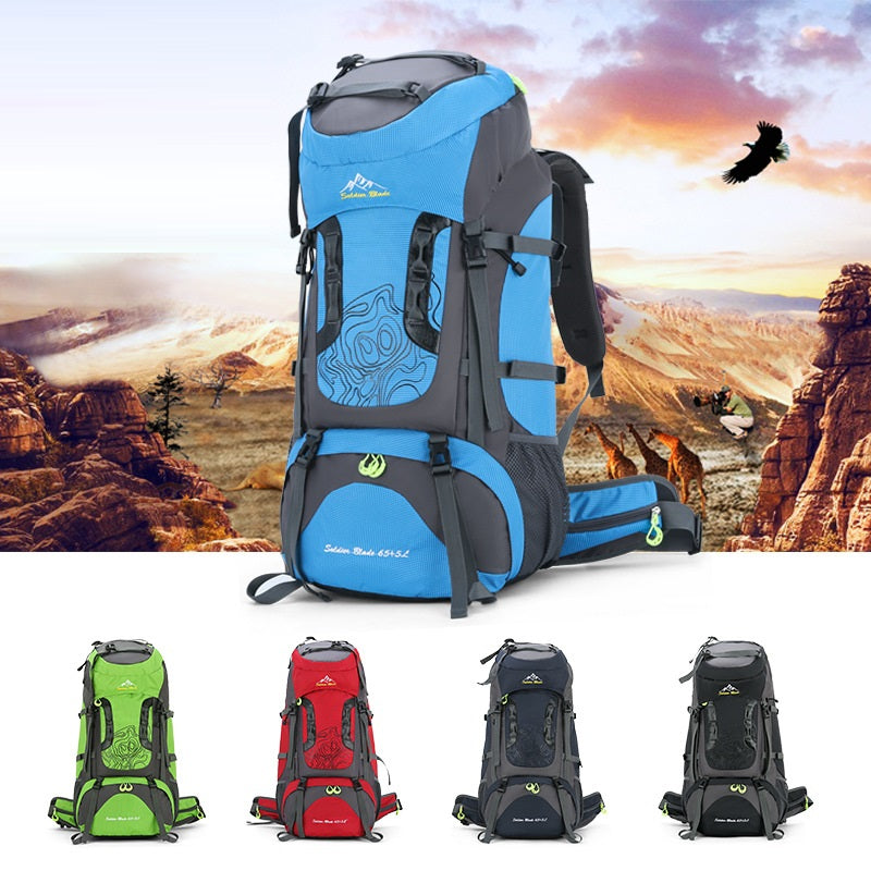 Waterproof Large Capacity Hiking Camping Backpack by Arizona Desert Gear