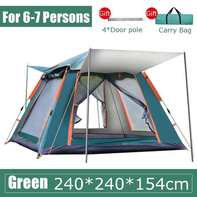 Automatic Quick Open Waterproof Camping Tent Multi Person by Arizona Desert Gear