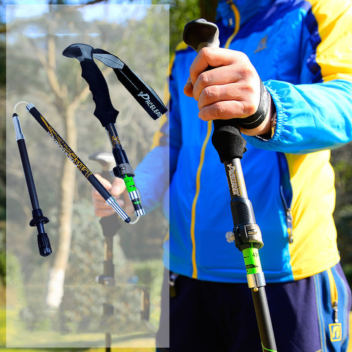 Outdoor Carbon Folding Trekking Pole Equipment by Arizona Desert Gear
