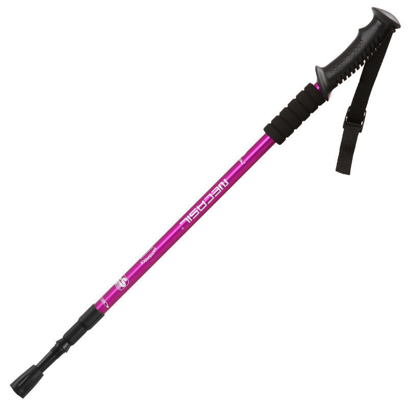 Aluminum Alloy Three-Section Straight Trekking Pole by Arizona Desert Gear