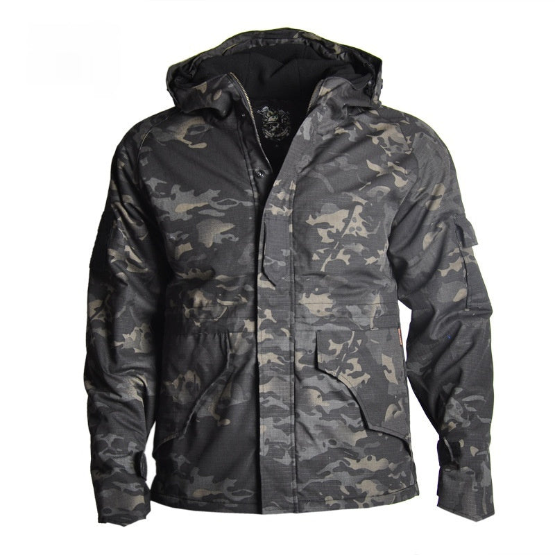 Men's Windproof Camouflage Tactical Fleece Jacket by Arizona Desert Gear