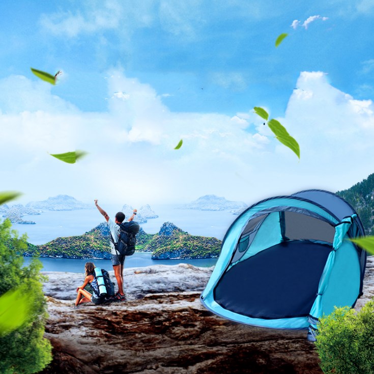 Automatic Pop-Up Camping Tent by Arizona Desert Gear