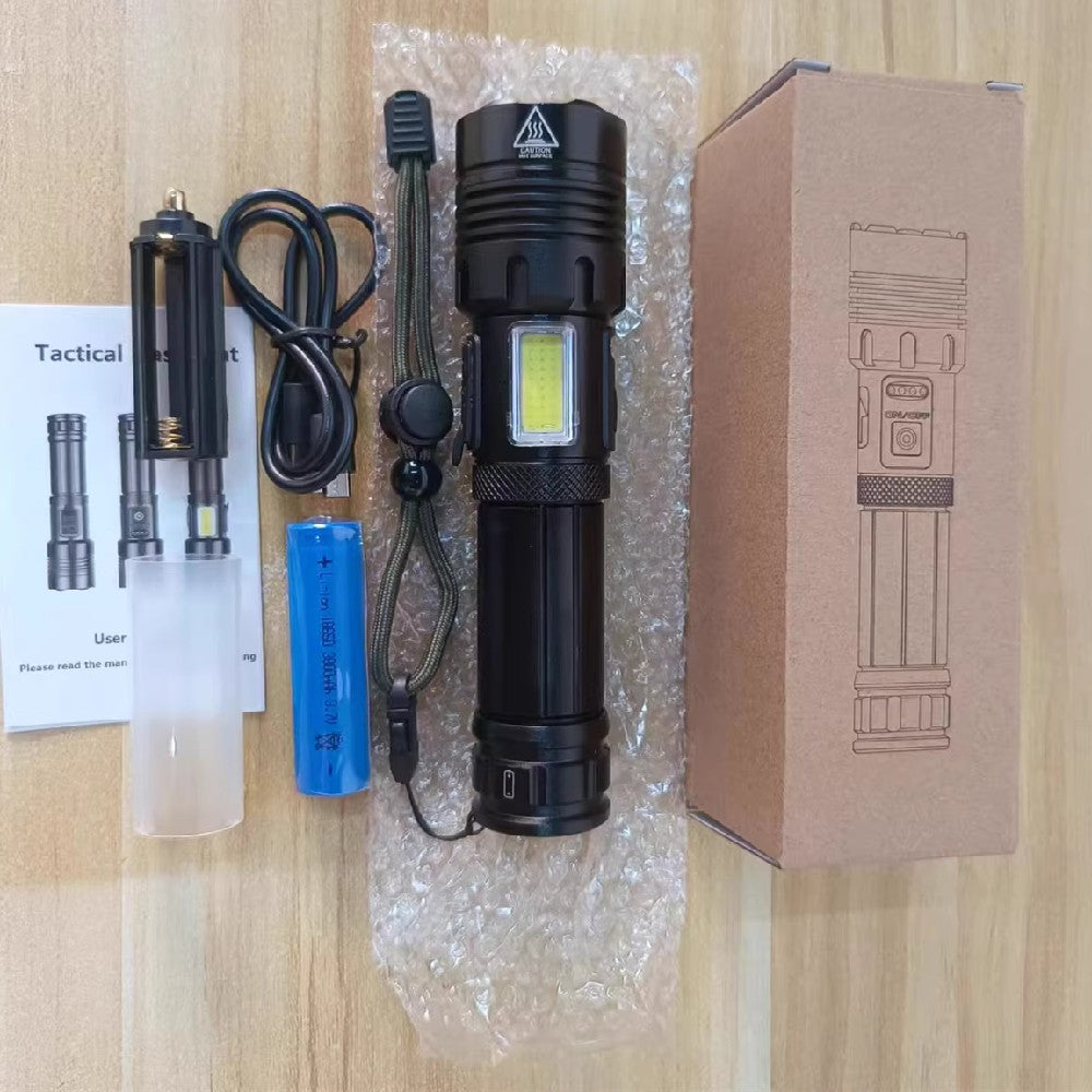 Strong Light Flashlight Outdoor Camping Emergency Rechargeable by Arizona Desert Gear