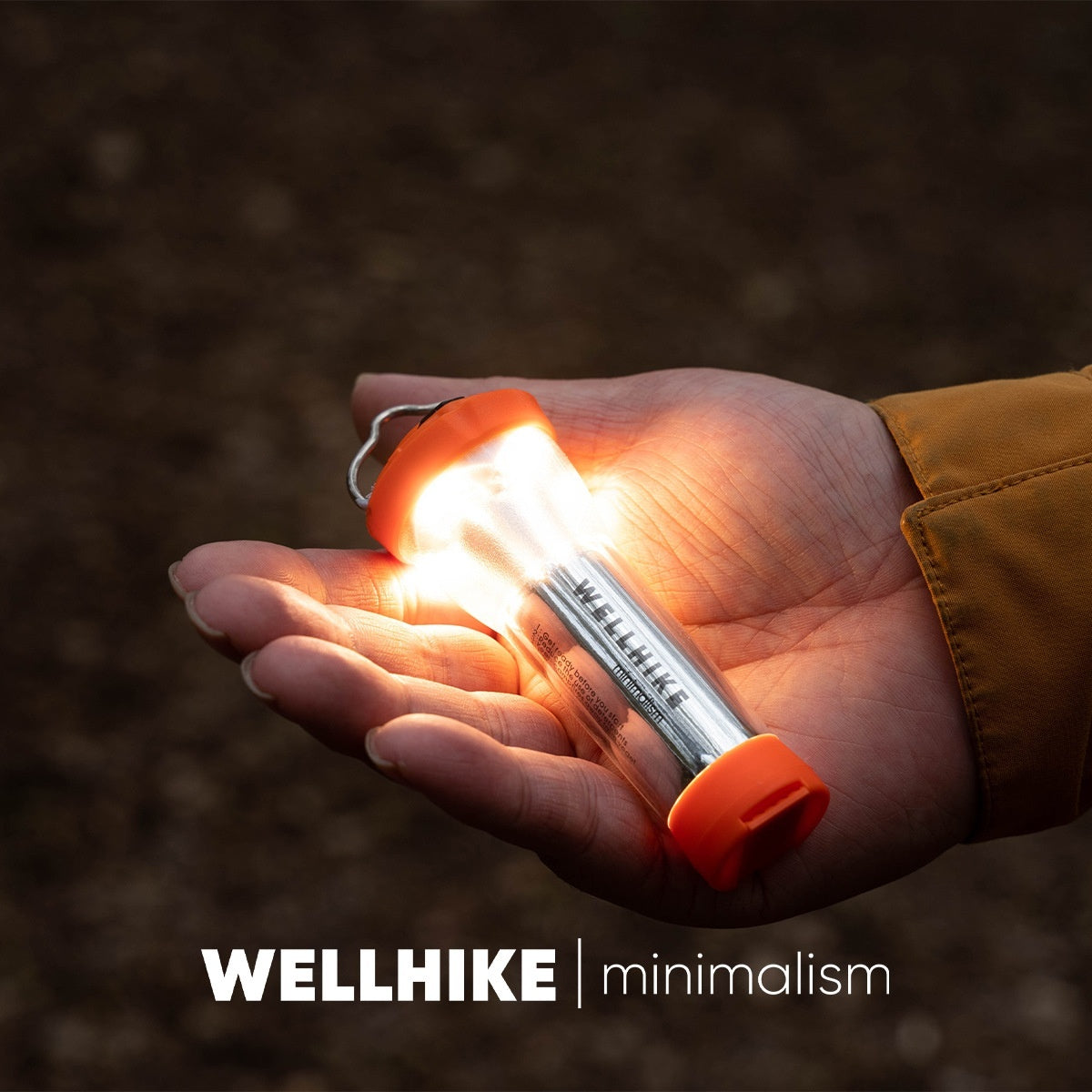 Outdoor Camping Flashlight With An Incandescent Bulb by Arizona Desert Gear