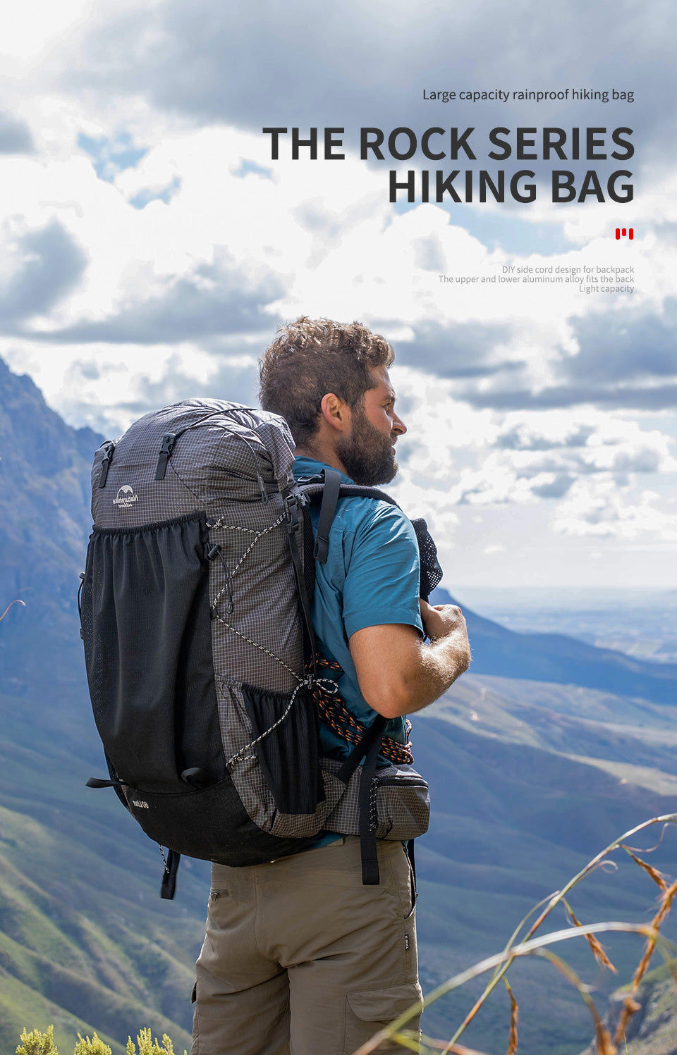 Outdoor Large Capacity Hiking Camping Backpack by Arizona Desert Gear