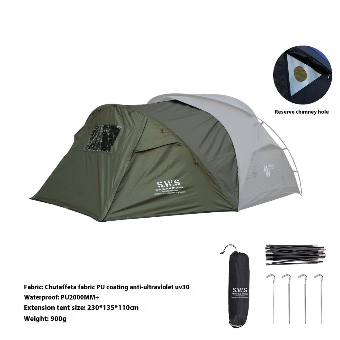 Outdoor Camping Tent Equipment by Arizona Desert Gear