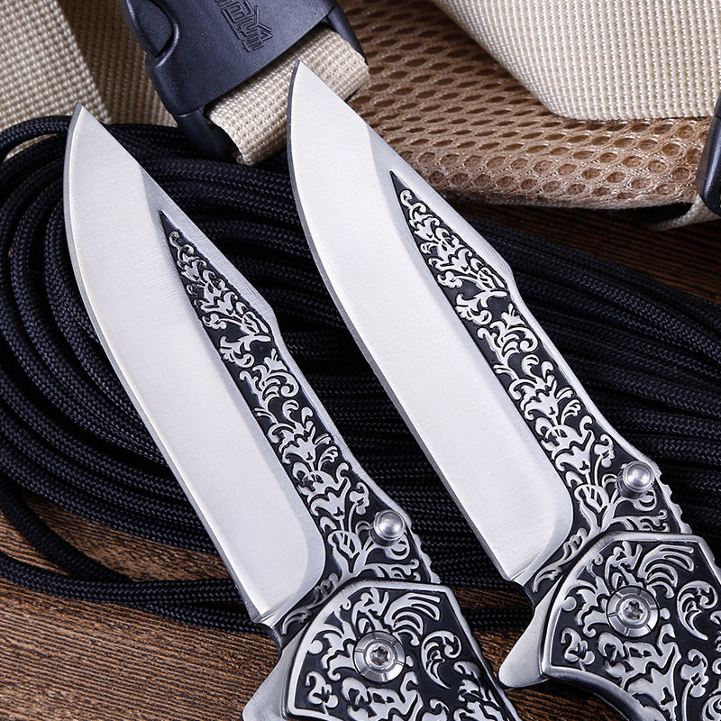 Multifunctional Outdoor Survival Tactical Hunting Knife by Arizona Desert Gear