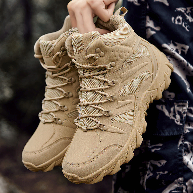 Men's Combat Training Boots Outdoor Hiking Shoes by Arizona Desert Gear