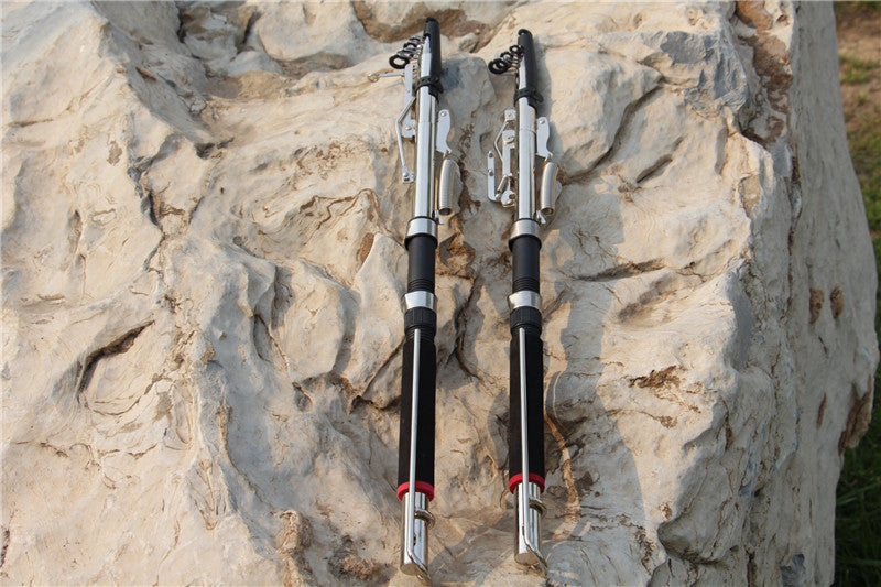 Automatic Spring Fishing Rod Holder Full Set Supplies by Arizona Desert Gear