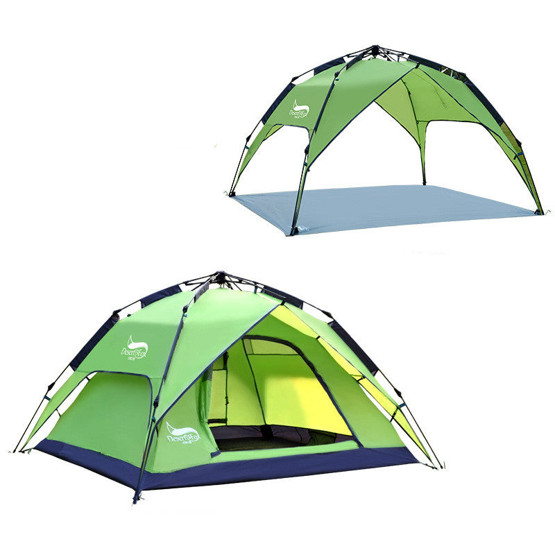 Multi-Person Automatic Outdoor Camping Tent Voice chat ended by Arizona Desert Gear