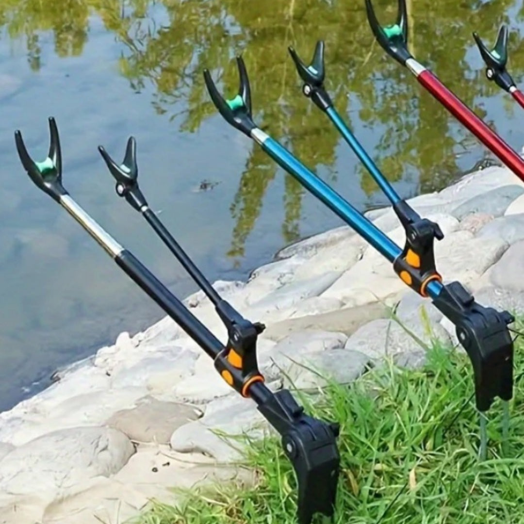 Stainless Steel Fishing Rod Holder Floor Mount Bracket System by Arizona Desert Gear