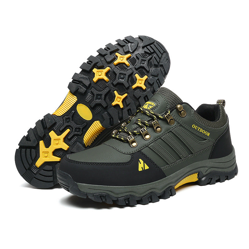 Men's Low-Top Hiking Boots Casual Lace-Up Sneakers Outdoor Fall by Arizona Desert Gear