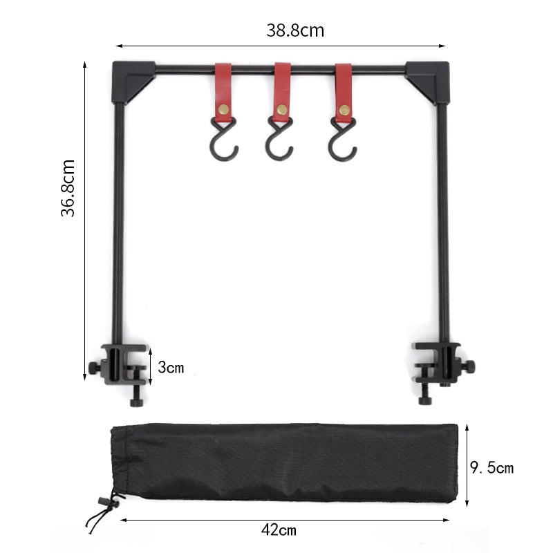 Outdoor Camping Adjustable Desk Rack Hook Stove Holder by Arizona Desert Gear