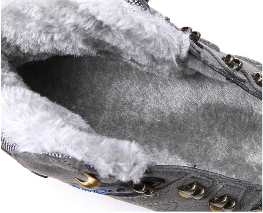 Men Outdoor Cold Warm Hiking Snow Boots by Arizona Desert Gear