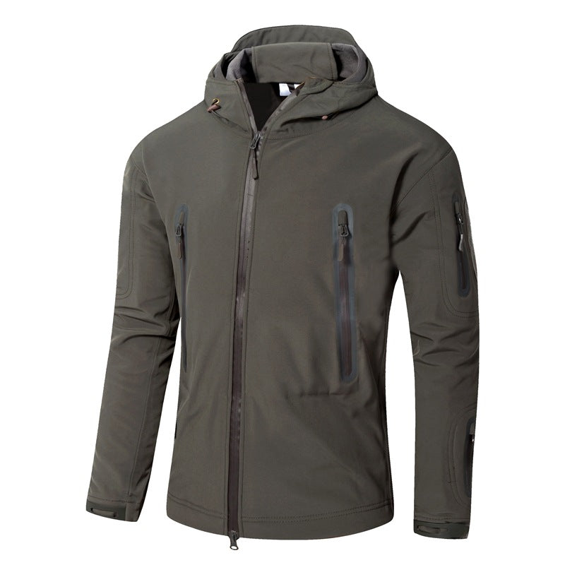 Men's Warm Camouflage Tactical Jacket by Arizona Desert Gear