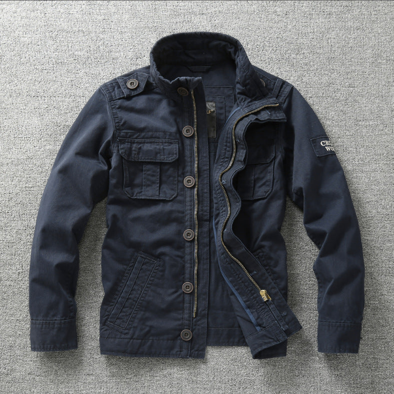 Autumn Camouflage Work Jacket For Men Outdoor Wear by Arizona Desert Gear