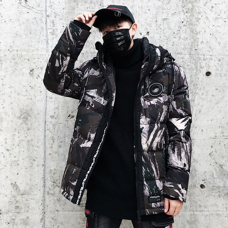 Camouflage Cotton Jacket Men Casual Wear by Arizona Desert Gear