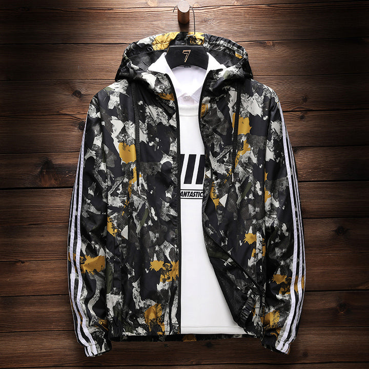 Men's Camouflage Trend Outerwear Jacket by Arizona Desert Gear