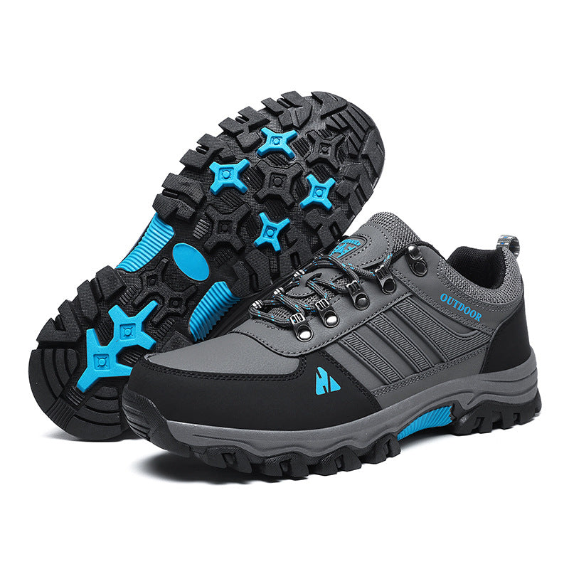 Men's Low-Top Hiking Boots Casual Lace-Up Sneakers Outdoor Fall by Arizona Desert Gear