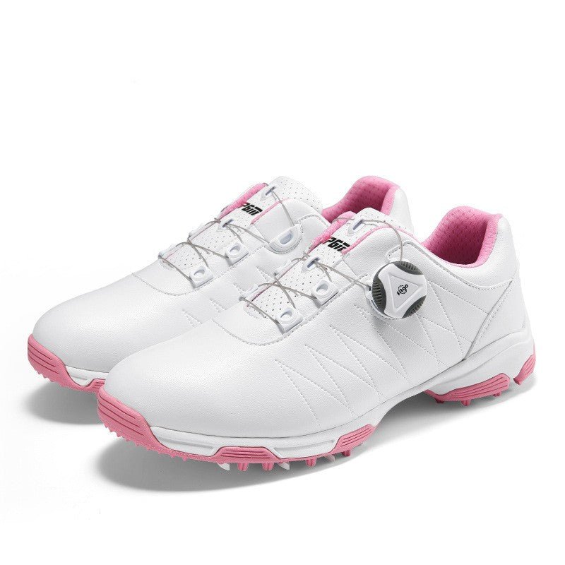 Women's Waterproof Golf Sneakers Spin Lace Anti-Slip Shoes by Arizona Desert Gear
