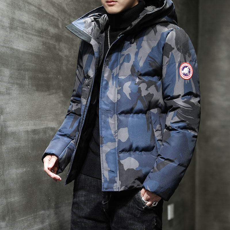 Men's Thick Warm Camouflage Work Jacket Outerwear by Arizona Desert Gear