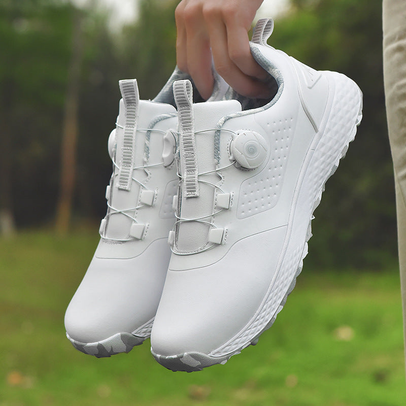 Couple Waterproof Golf Shoes Spiked Traction Shoes by Arizona Desert Gear
