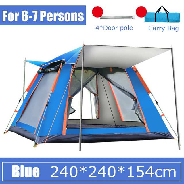 Automatic Quick Open Waterproof Camping Tent Multi Person by Arizona Desert Gear