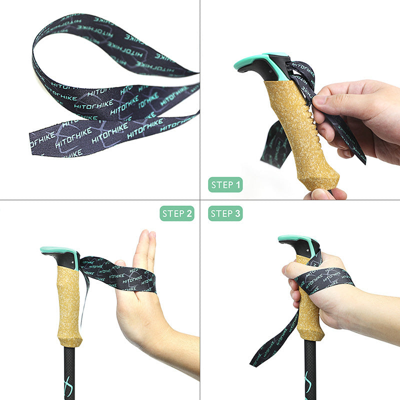 Straight Handle External Lock Trekking Pole Sports Travel by Arizona Desert Gear