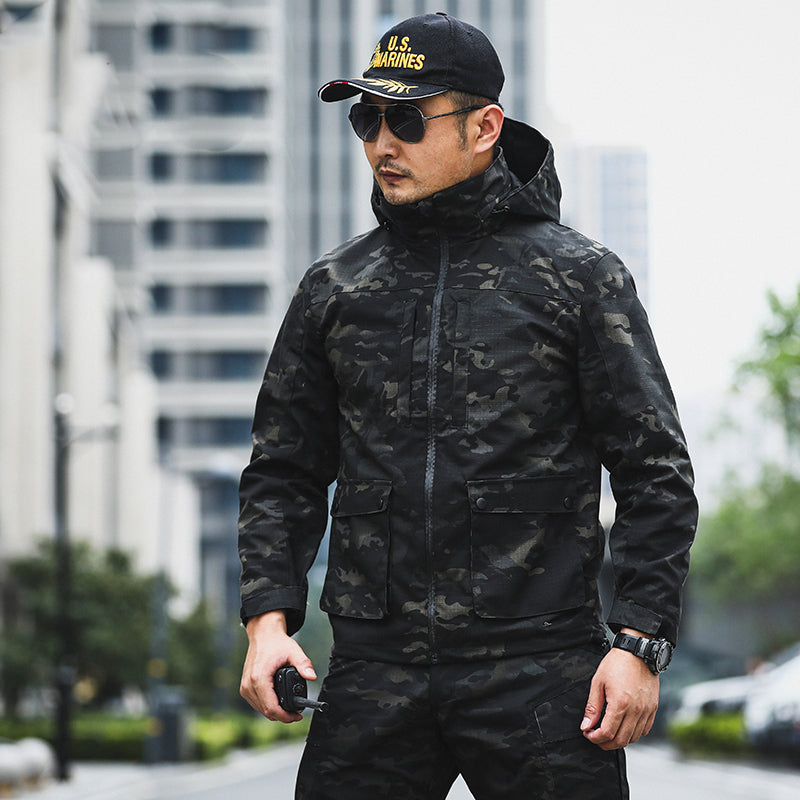 Fashion Simple Men's Camouflage Outdoor Jacket by Arizona Desert Gear