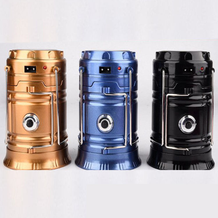 Solar Charging Telescopic Camping Lantern Tent Lamp by Arizona Desert Gear