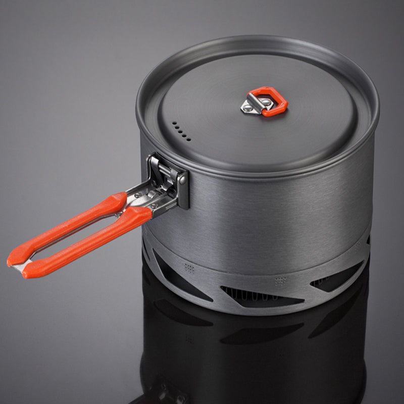 Camping Cookware Set Heat Exchanger Pot Kettle Outdoor Tableware by Arizona Desert Gear