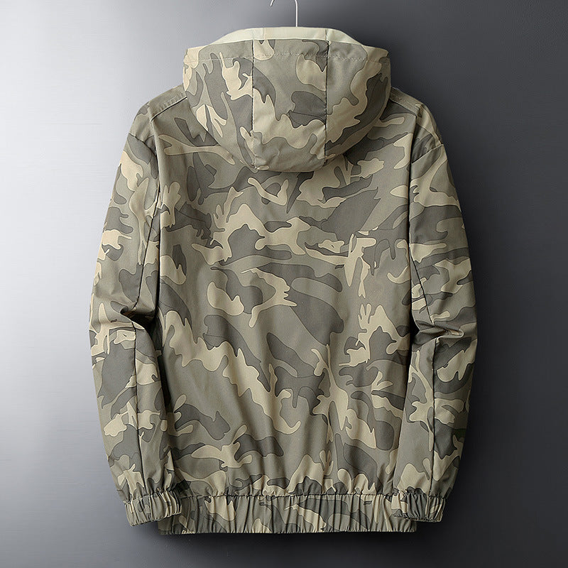 Men's Casual Hooded Camouflage Jacket by Arizona Desert Gear