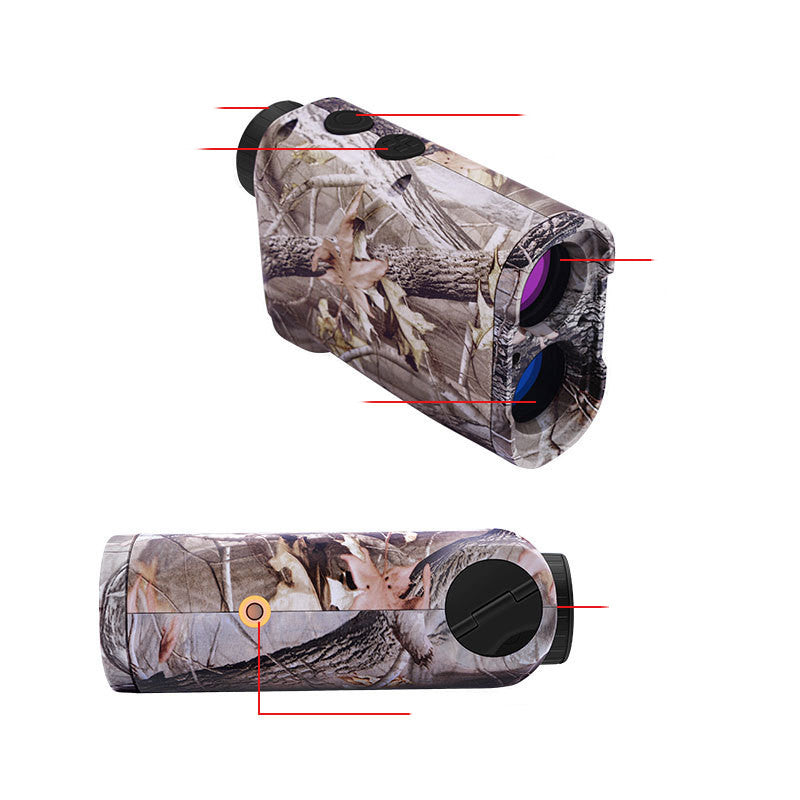 Camouflage Golf Laser Rangefinder Binoculars by Arizona Desert Gear