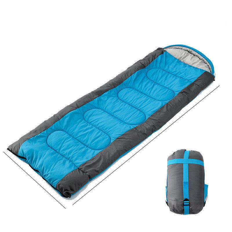 Hooded Interlocking Envelope Camping Sleeping Bag by Arizona Desert Gear