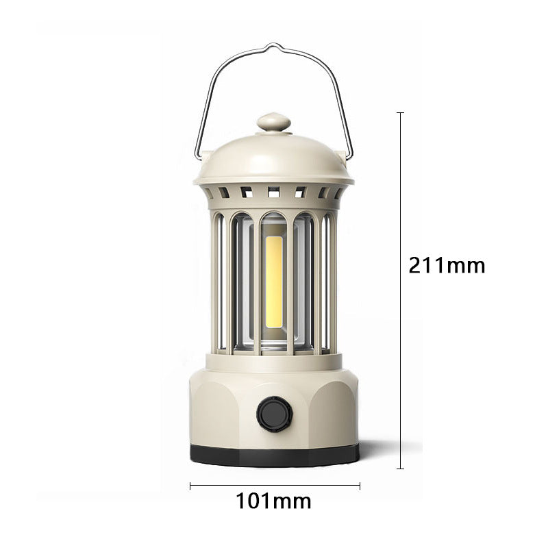 Retro COB Portable Camping Tent Lantern by Arizona Desert Gear