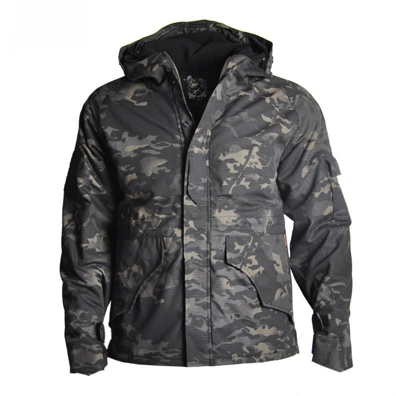 Men's Windproof Camouflage Tactical Fleece Jacket by Arizona Desert Gear